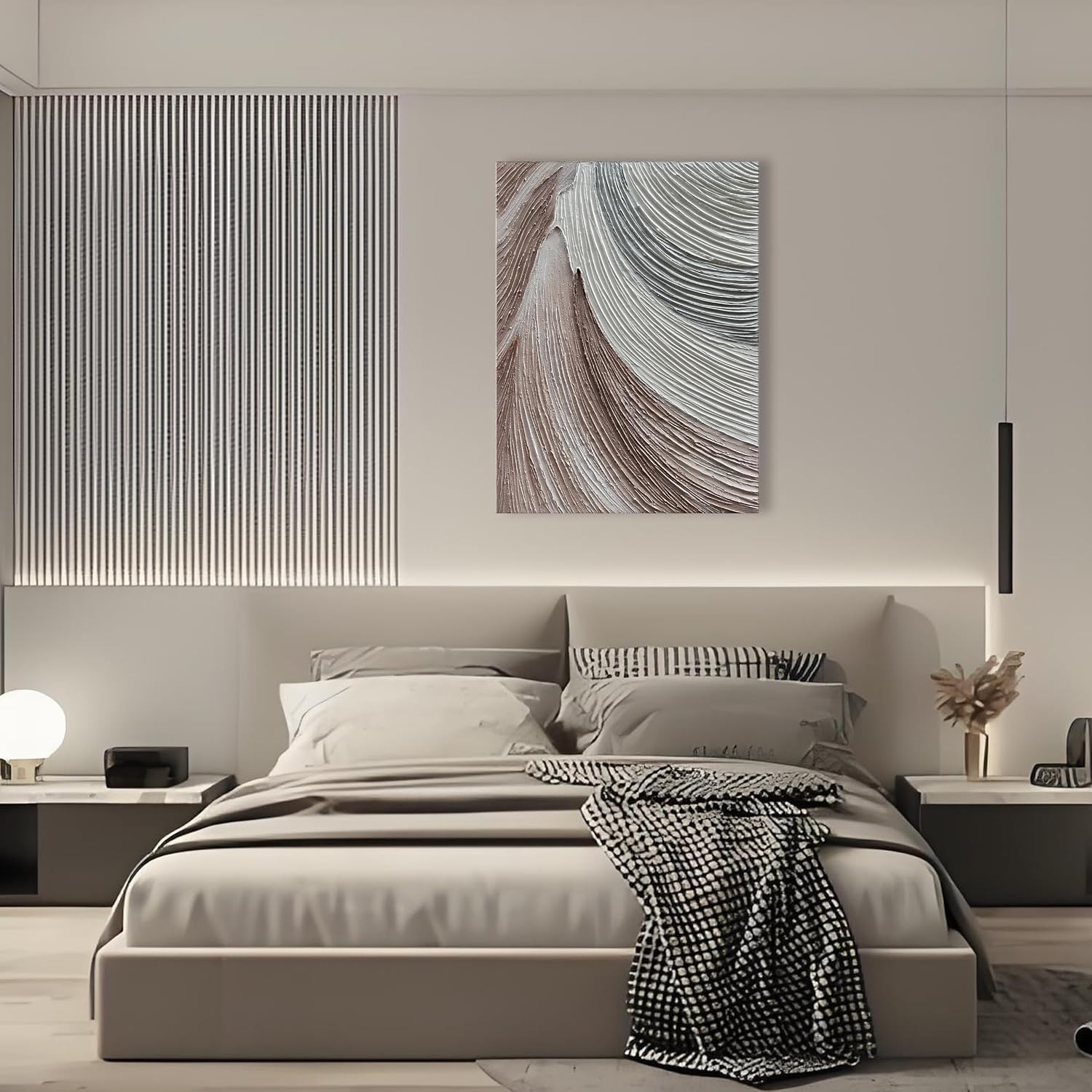 Art 40x28 inch Hand Painted Thick Texture Art Oil Painting Modern Abstract Art Canvas Wall Decoration Painting