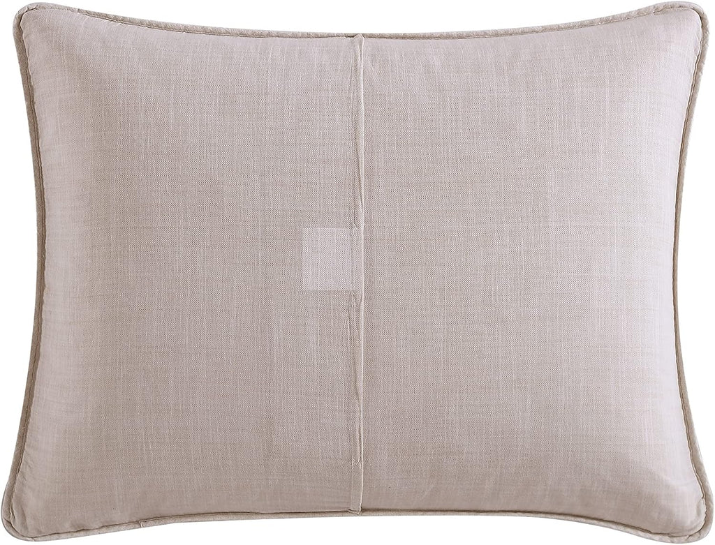 Tommy Bahama - King Quilt Set, Reversible Cotton Bedding with Matching Shams, Tropical Super Soft Bedding Set (Palmday Beige, King)