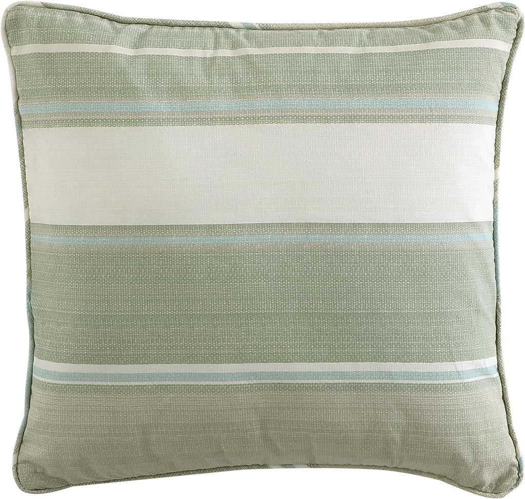 Tommy Bahama - King Comforter Set, Reversible Cotton Bedding with Matching Shams & Bonus Throw Pillows, Super Soft Bedding Set (Serenity Green, King)