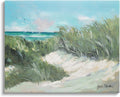 Stupell Industries Beach Grass Painting Canvas Wall Art Design by Jane Slivka