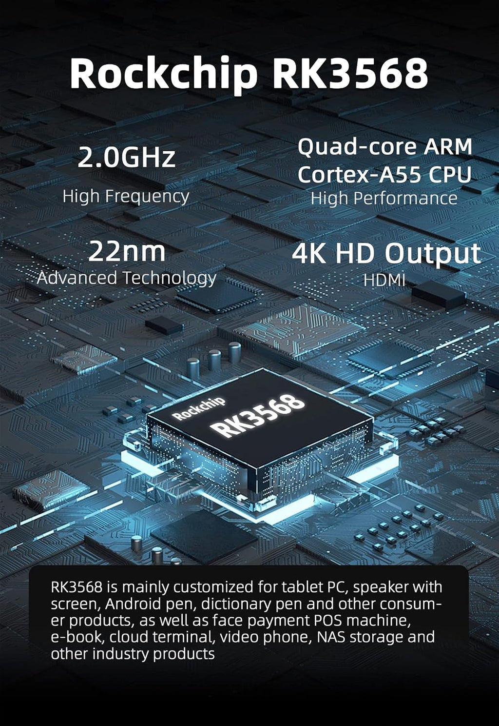 Banana Pi BPI-R2 Pro Open Source 5 Gigabit Port Wireless Smart WiFi Router 2G LPDDR4 and 16G EMMC Developement Based in Linux OpenWRT for NAS VPN Server and DIY Software