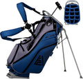 ASK ECHO Golf ST-14 Hybrid Stand Bag with 14 Way Full Length Dividers & Quick Putter Clip