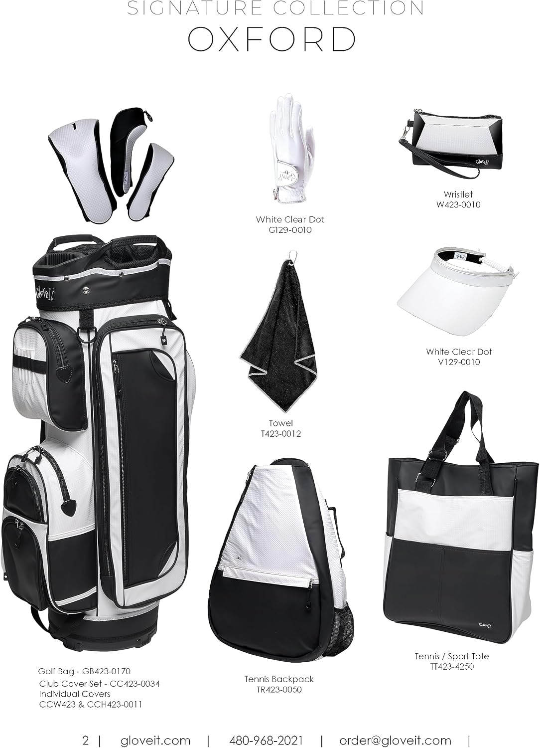 Glove It Women's Golf Bag, Lightweight Golf Cart Bag for Ladies