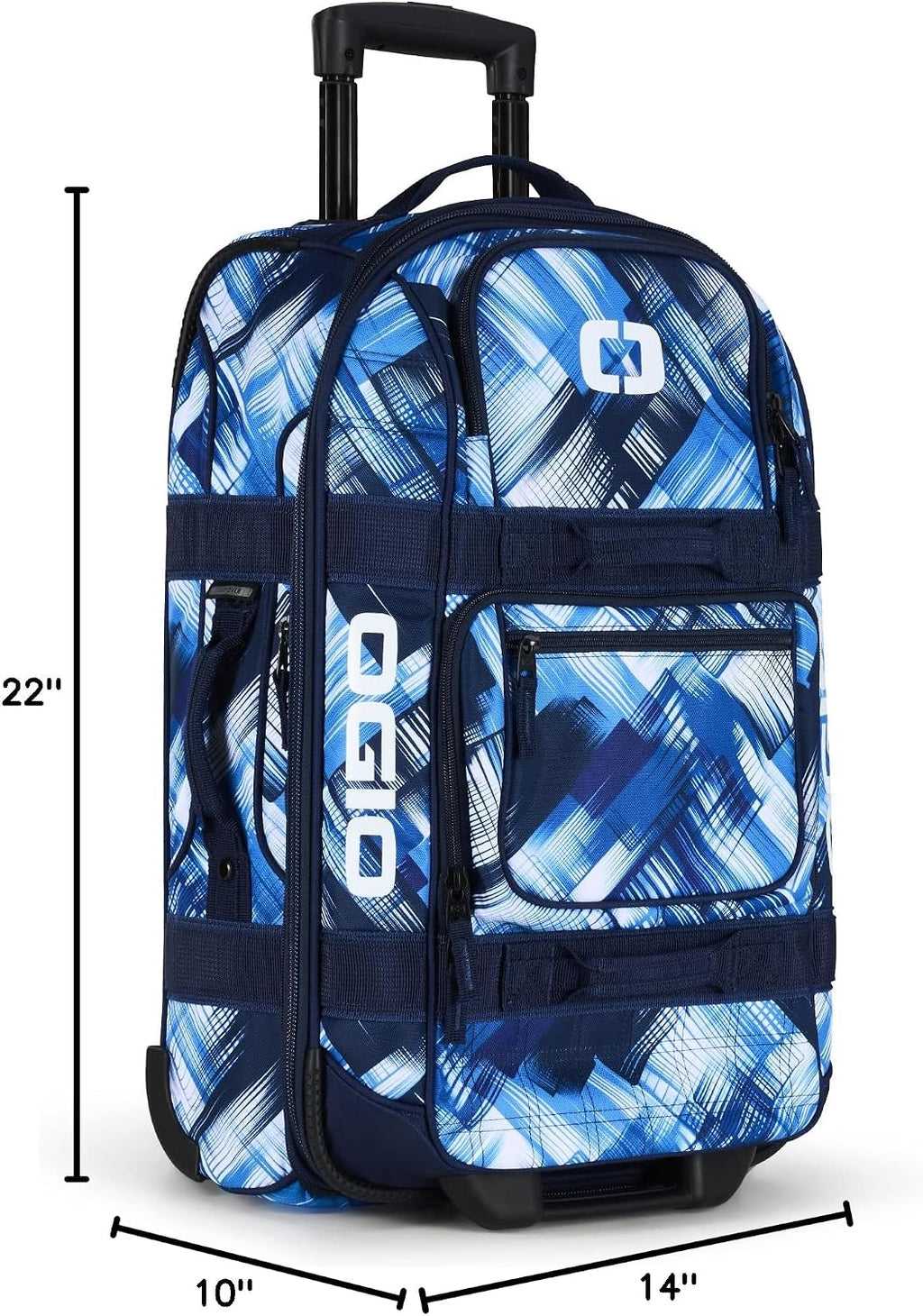 OGIO Layover Travel Bag (Blue Hash)