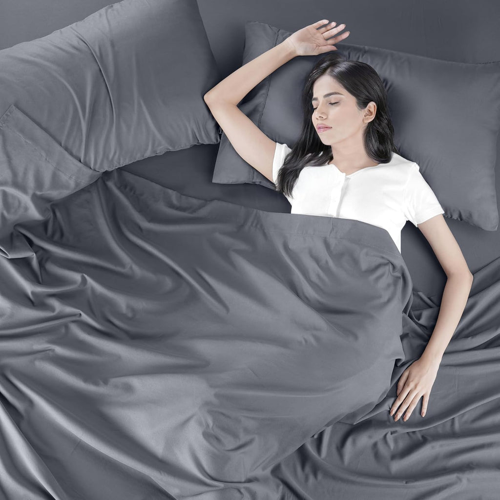 Utopia Bedding Queen Size Sheet Set - Bulk Pack of 10 Bed Sheets Set - Soft Brushed Microfiber - Deep Pockets - Shrinkage & Fade Resistant - Easy Care (Grey)