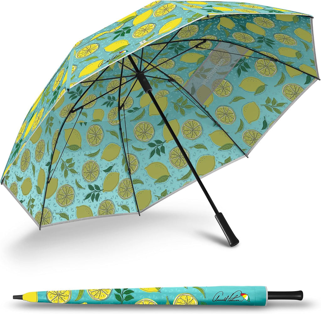 Weatherman Umbrella - Golf Umbrella - Windproof Sports Umbrella Resists Up to 55 MPH Winds - Available in 2 Sizes and 5 Colors