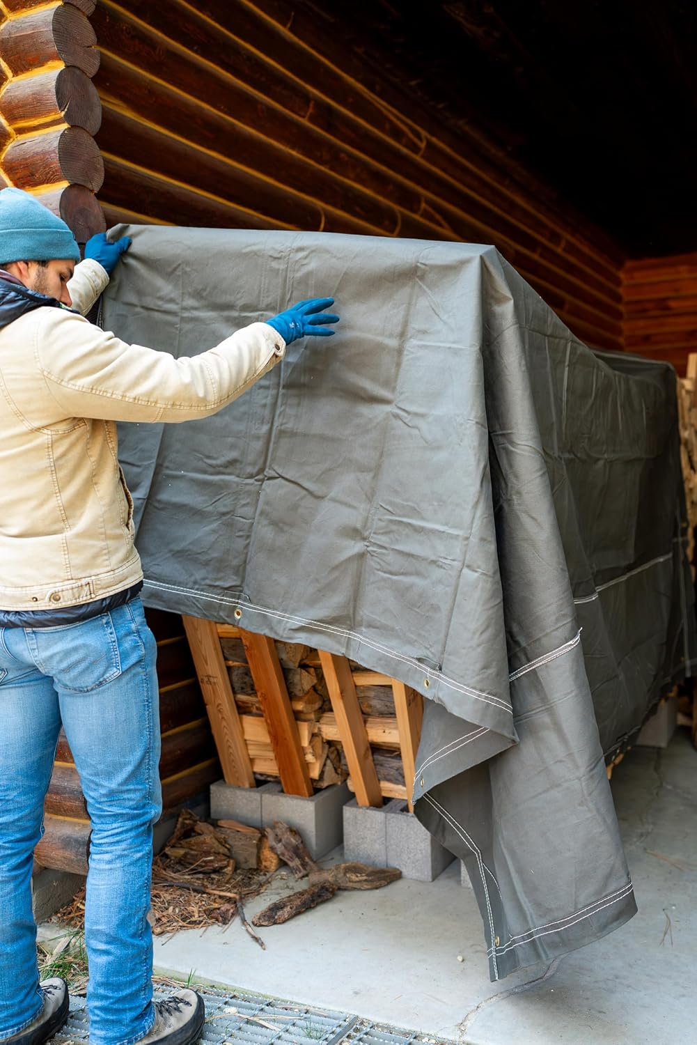 Stansport Heavy Duty Canvas Tarp