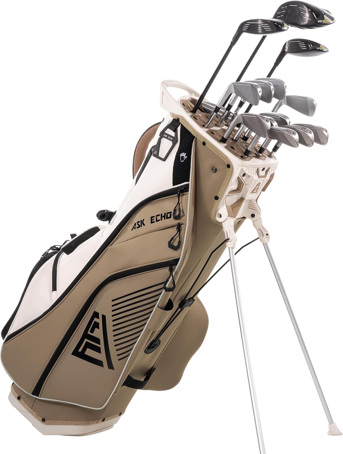 ASK ECHO Soundless 14-Way Hybrid Stand Bag for Men & Women