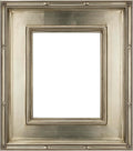 Creative Mark Museum Plein Aire Ornate Picture Frame - 10x20 - Silver Leaf - Pack of 1, High-End Antique Style Frames - Open Back with No Glass or Backing