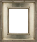 Creative Mark Museum Plein Aire Ornate Picture Frame - 18x24 - Silver Leaf - Pack of 1, High-End Antique Style Frames - Open Back with No Glass or Backing