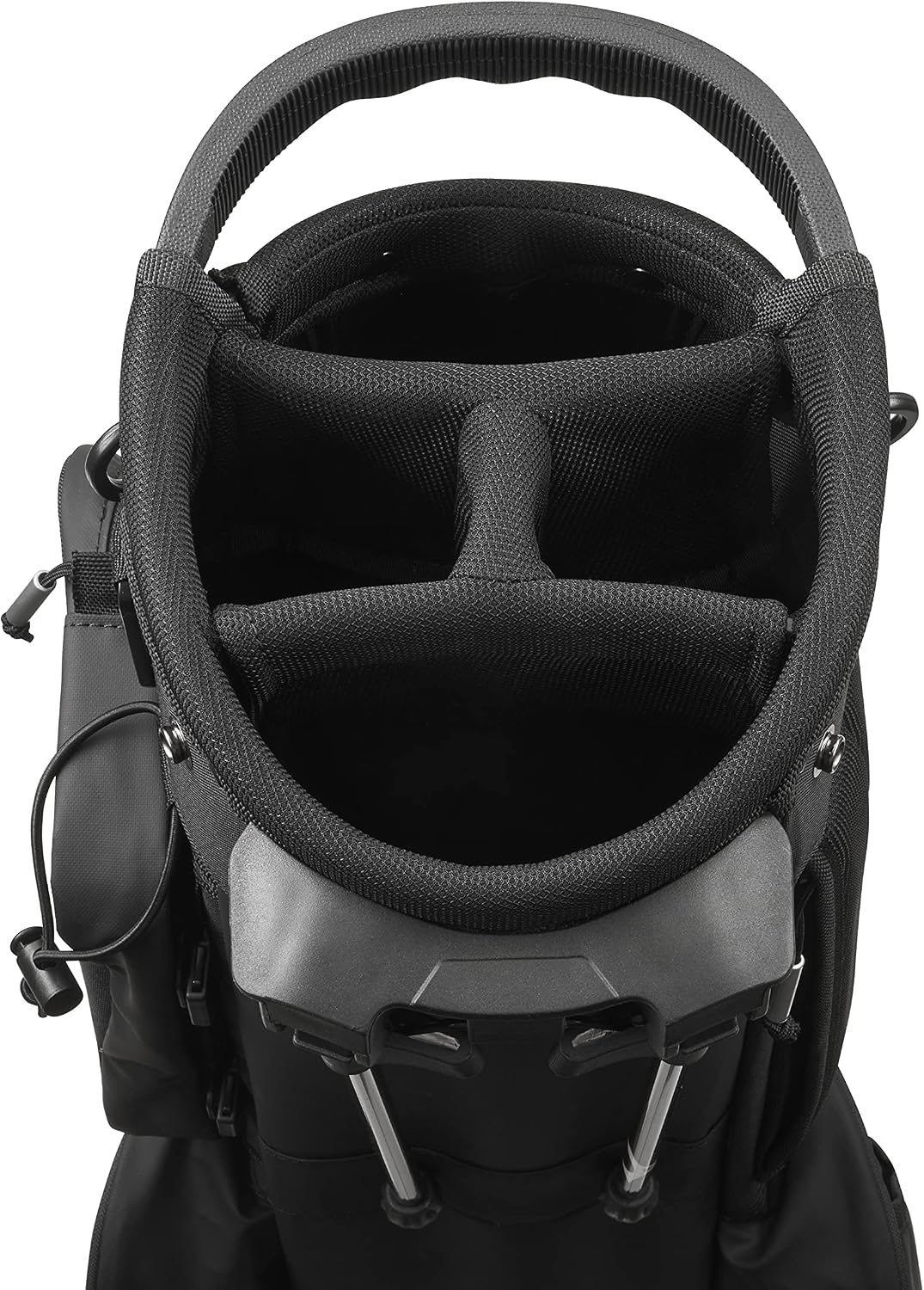 Mizuno BR-D2 Golf Carry Bag | 4 Way Top Cuff | 2 Full Length Dividers | Dual Shoulder Straps | Manual Open/Close Mini Stand Legs | Detachable Mod Pouch