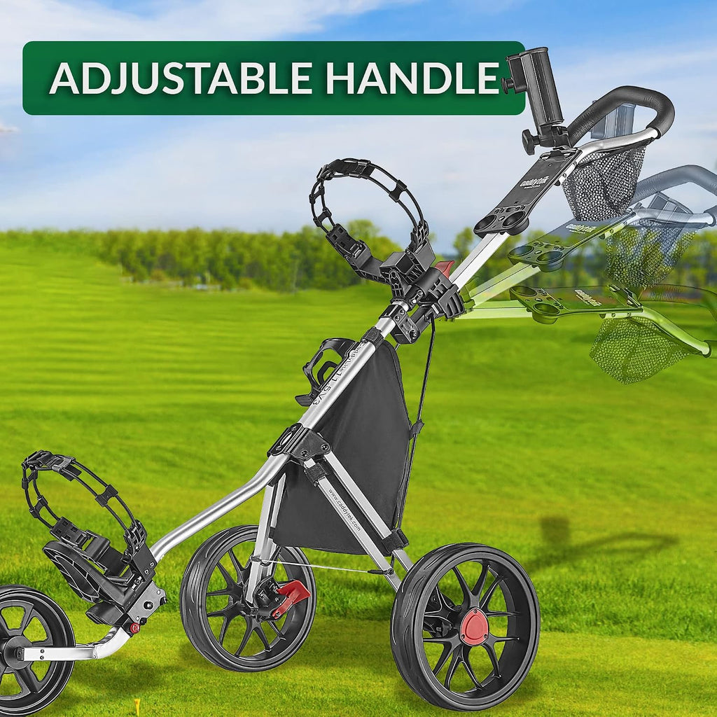 Caddytek Golf CaddyLite 11.5 V3 Superlite Deluxe Push Cart