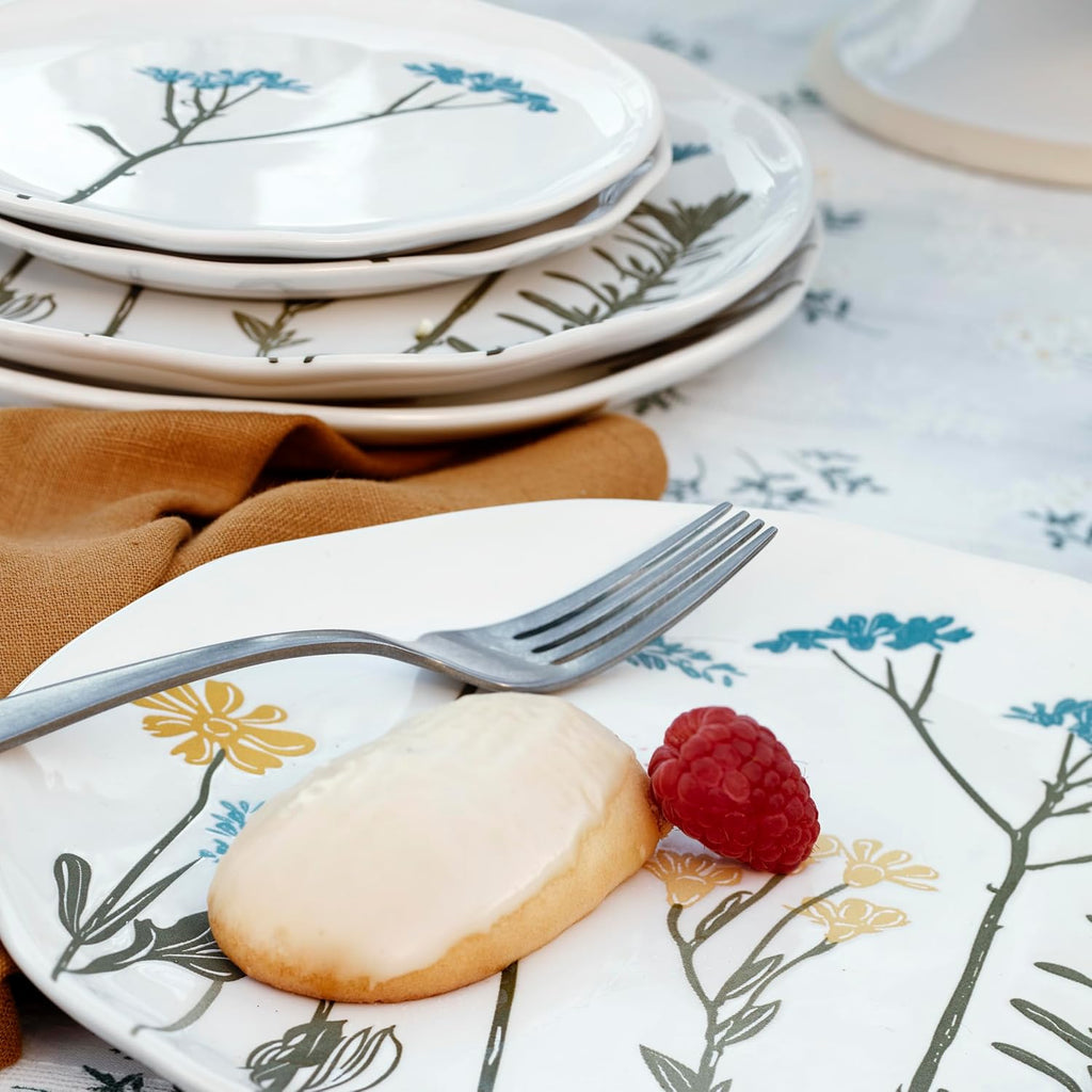 Lenox 896601 Wildflowers 12-Piece Dinnerware Set