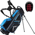 GoHimal 14 Way Golf Stand Bag, Golf Bags for Men with Stand, Top Dividers Ergonomic with 10 Pockets Golf Club Bags