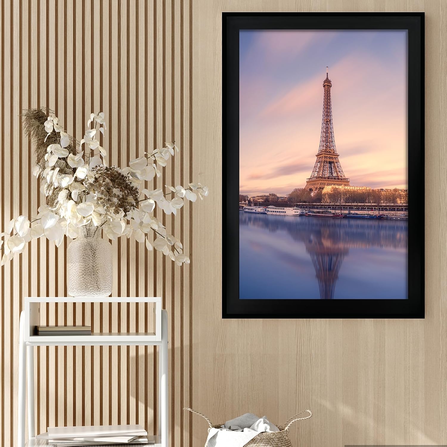 SESEAT 24x36 Picture Frame Black Set of 6, Display Pictures 24x36 Without Mat for Wall Mounting, Wall Gallery Poster Frames