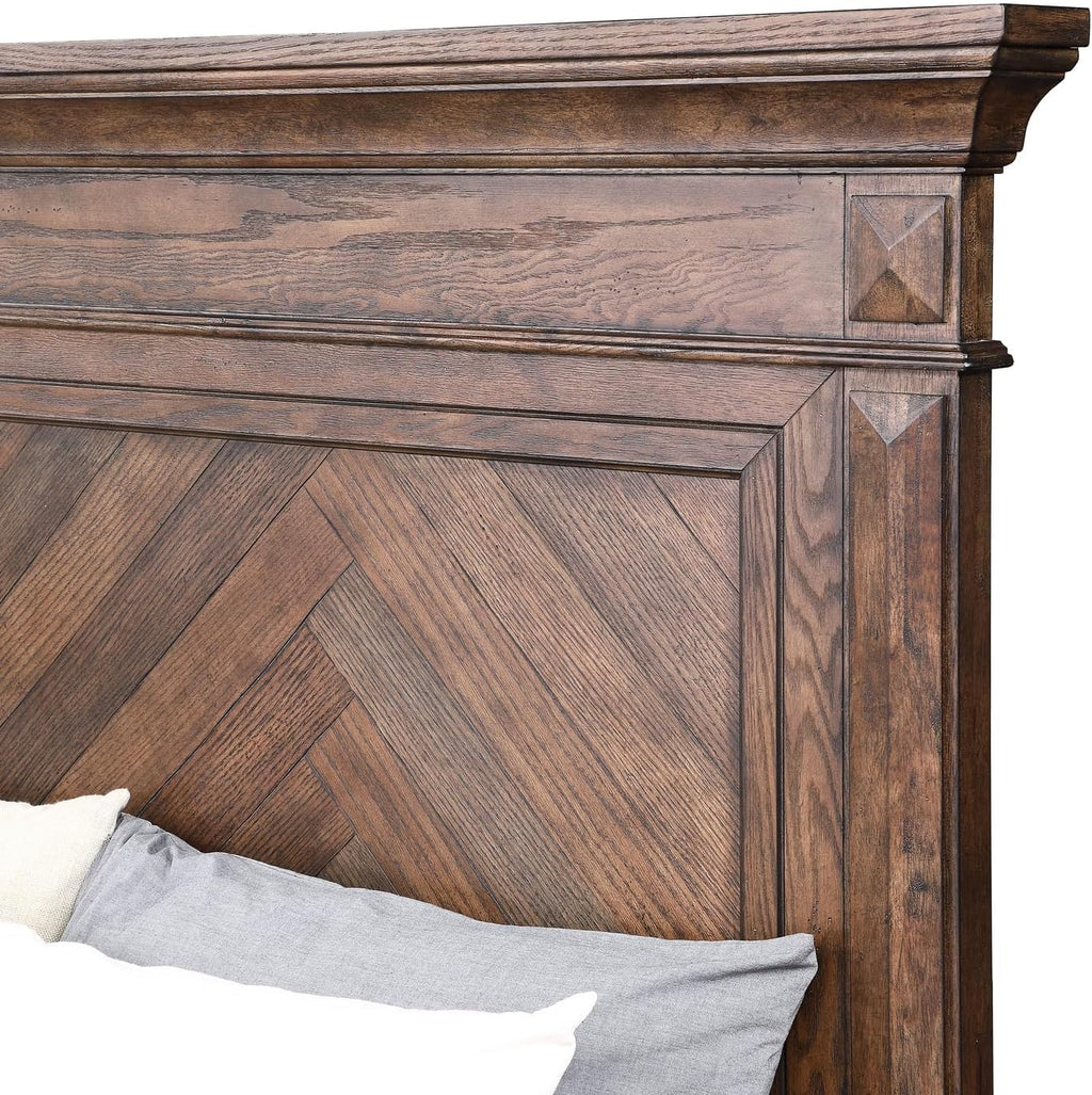 New Classic Furniture 00-658-100 Mar Vista Bed, King, Walnut