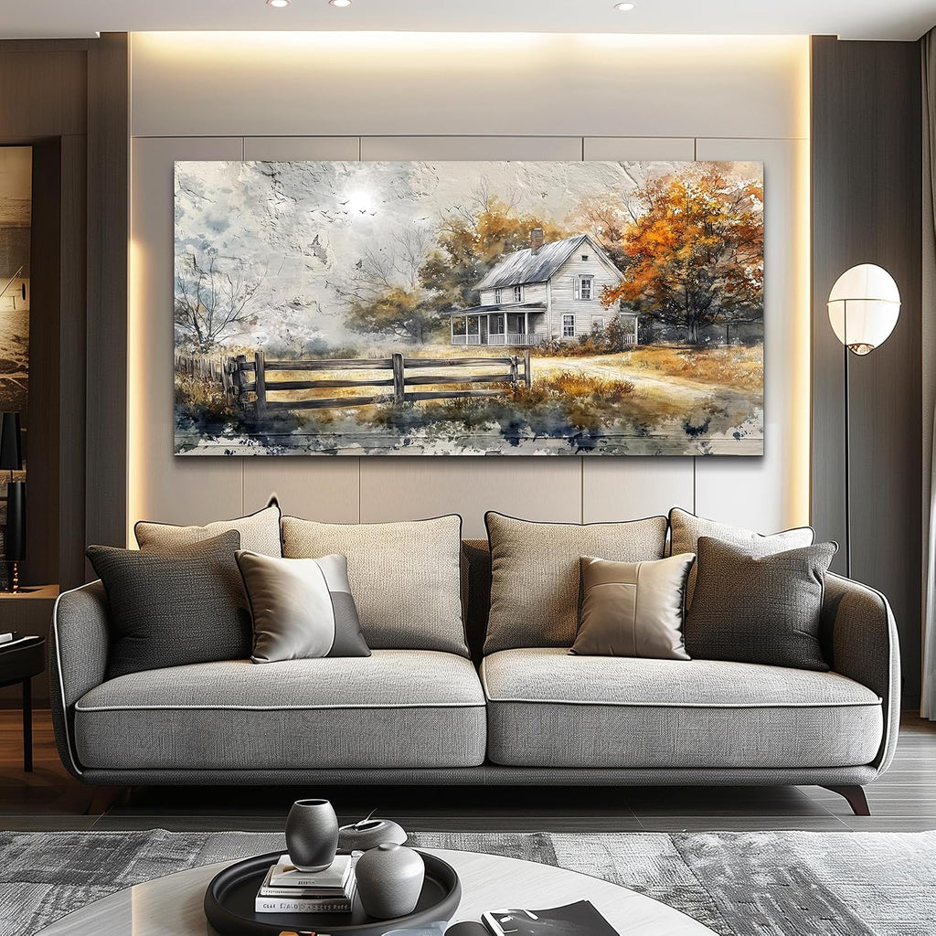KELIYUAN Wall Decor Large Canvas Painting Wall Art For Bedroom Living Room Decoration Abstract Ink Landscape Painting Art Print Picture Room For office Farmhouse Home Decor Home Aesthetics 30x60 In