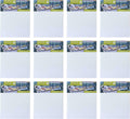 Artist's Loft 16' x 20' Level 3 Gallery Wrapped Heavy Duty Canvas - Archival, Acid Free Cotton Canvas for Paint, Acrylic, & Oils - Bulk 12 Pack