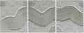NANKAI Art Hand-Painted White Texture Abstract Art Oil Painting Minimalist Art Home Wall Decoration Painting 24x20 inches x 3