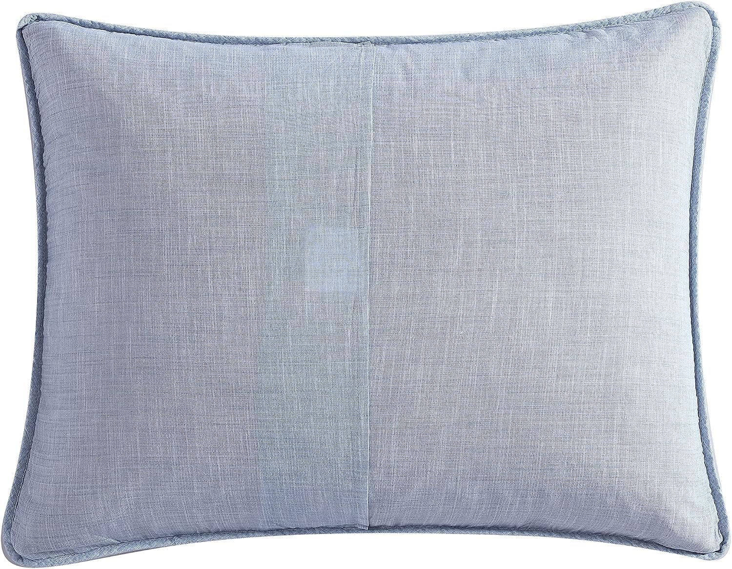 Tommy Bahama - Twin Quilt Set, Reversible Cotton Bedding with Matching Sham, Pre-Washed for Added Softness, Dorm Essentials (Distressed Water Leaves Blue)
