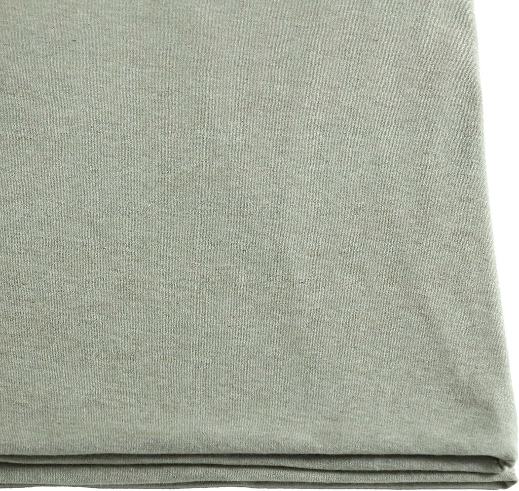 Calvin Klein - King Size Sheets Set, Naturally Soft Cotton-Blend Melange Jersey Bedding - Bed Sheets with Matching Pillowcases & Fitted Sheet (Modern Cotton Green)