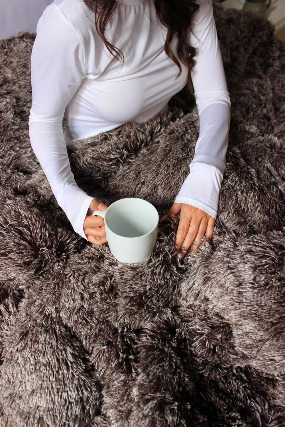 Byourbed are You Kidding - Coma Inducer® Oversized King Comforter Set - Frosted Chocolate