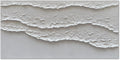 NANKAI Art White Waves Abstract Oil on Canvas Home Wall Deco Art 24x48 inch Minimalist Art Oil Painting