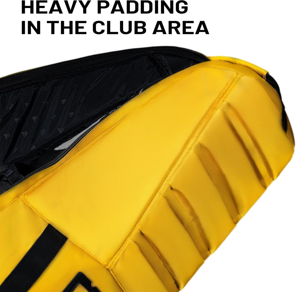 ASK ECHO Locklink StableRoller Golf Travel Bag with 4-Wheel Rolling System, Extendable Support Stand Legs
