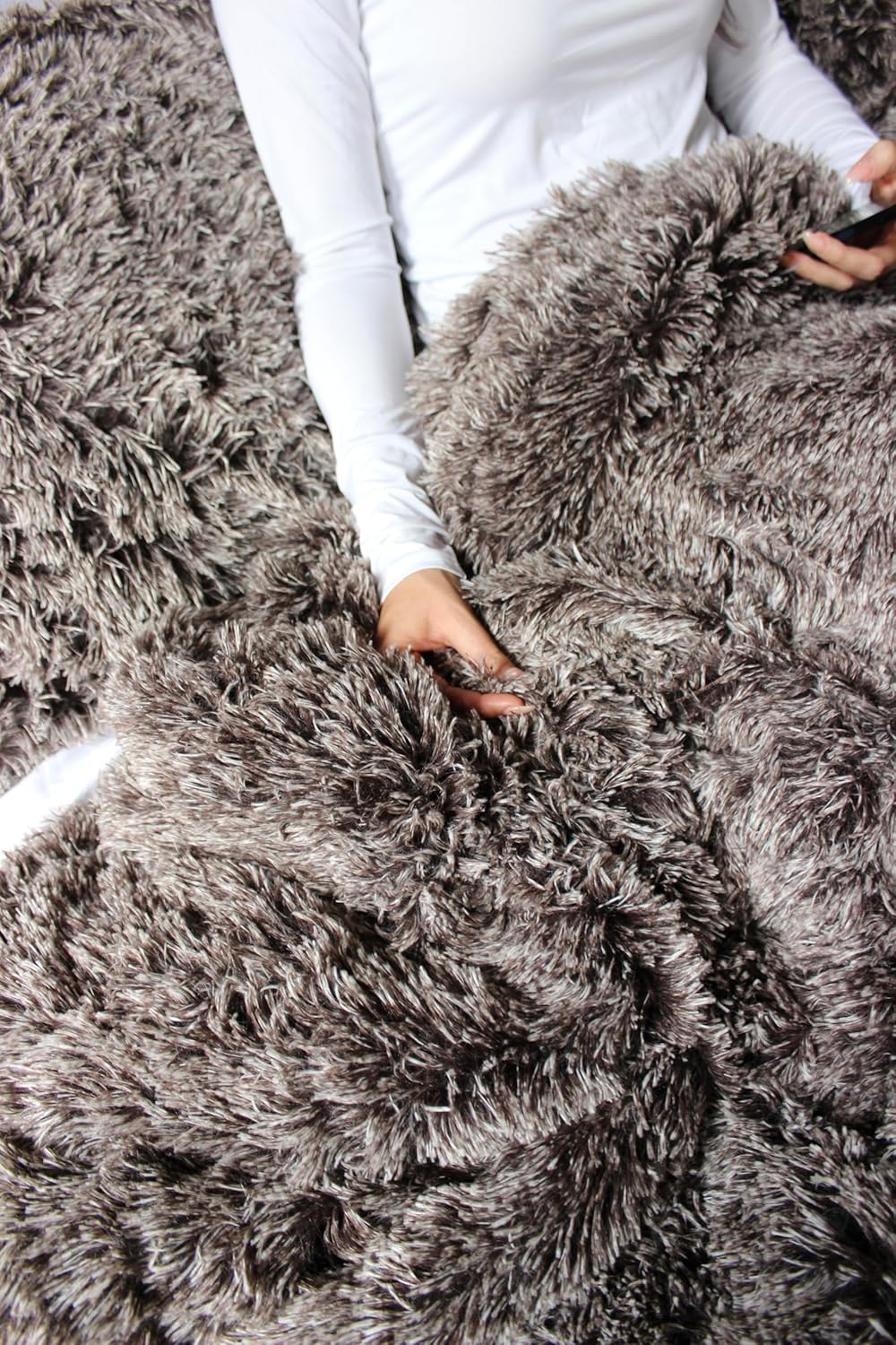 Byourbed are You Kidding - Coma Inducer® Oversized Queen Comforter Set - Frosted Chocolate