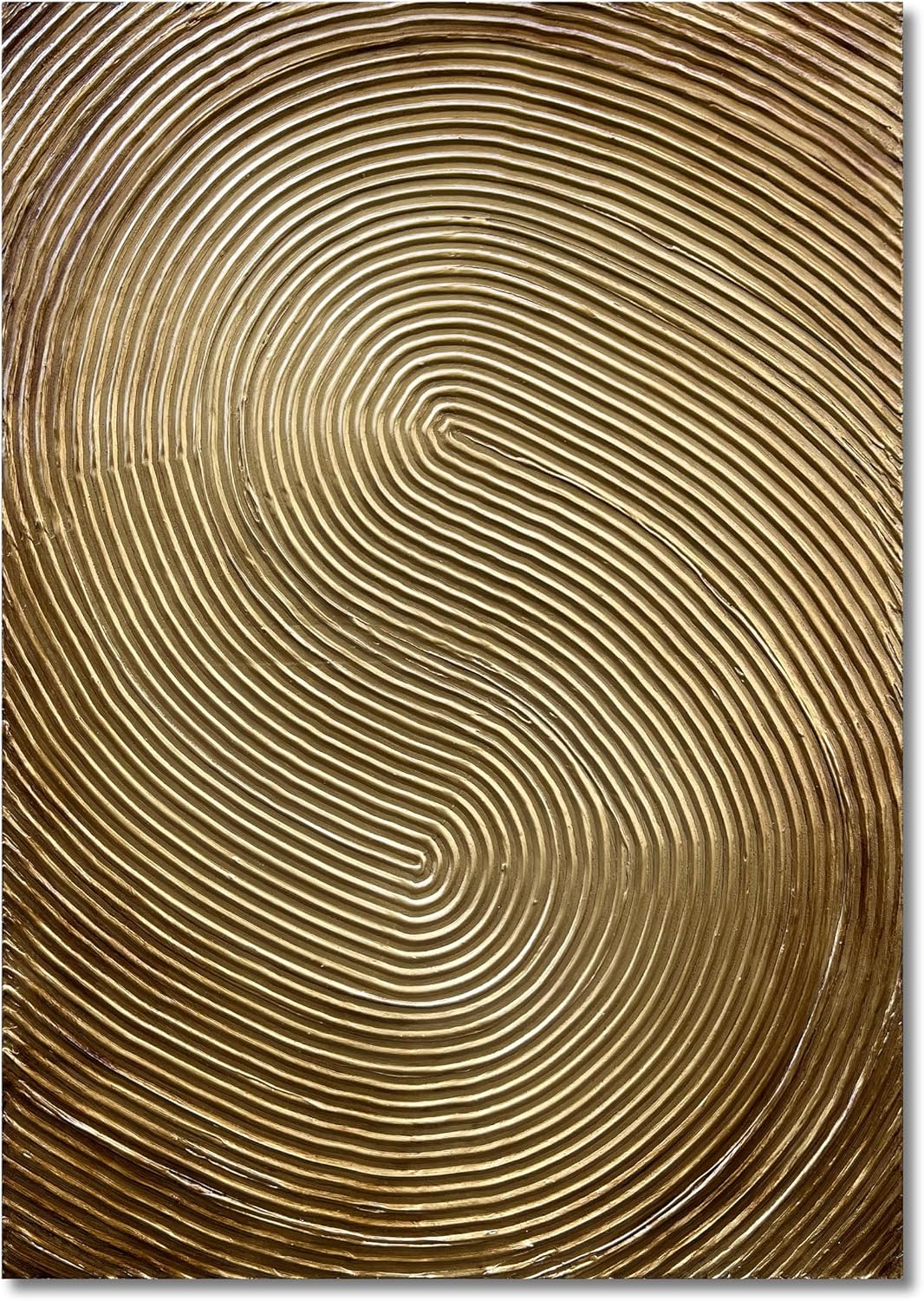 NANKAI Art Hand-Painted Modern Abstract Oil Painting 40x28 Inches Gold Texture Oil Painting Home Office Corridor Wall Decorative Art Painting