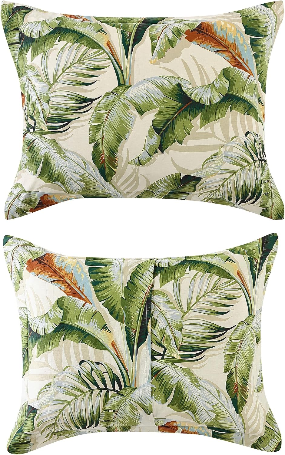 Tommy Bahama - California King Comforter Set, Cotton Sateen Bedding with Matching Shams & Bedskirt, Bedding Set for All Seasons (Palmiers Green, California King)