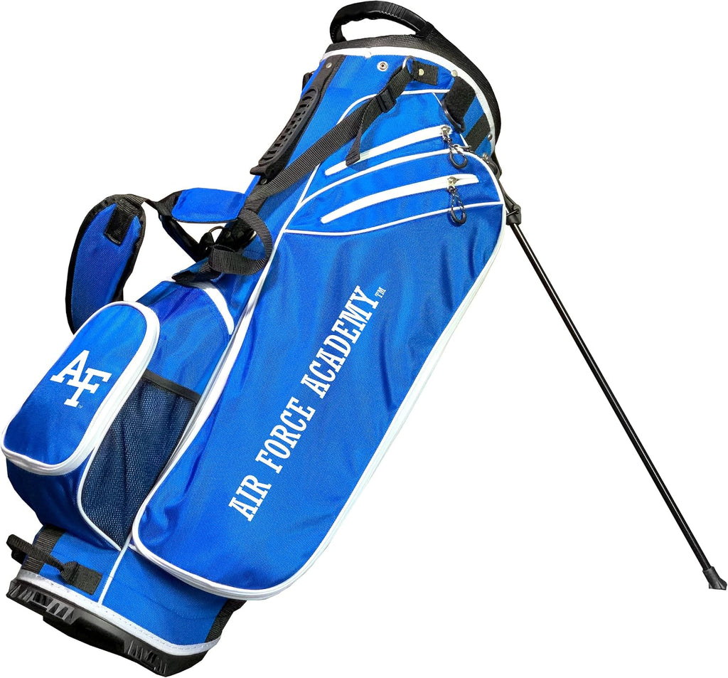 Team Golf NCAA Birdie Stand Golf Bag, Lightweight, 14-Way Club Divider, Spring Action Stand, Insulated Cooler Pocket, Velcro Glove and Umbrella Holder & Padded Handles