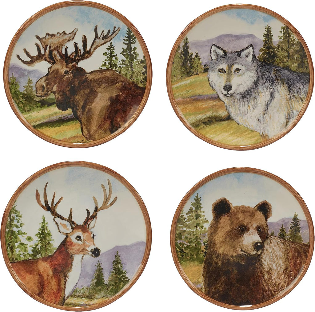 Certified International Mountain Summit 16pc Dinnerware Set, Service for 4