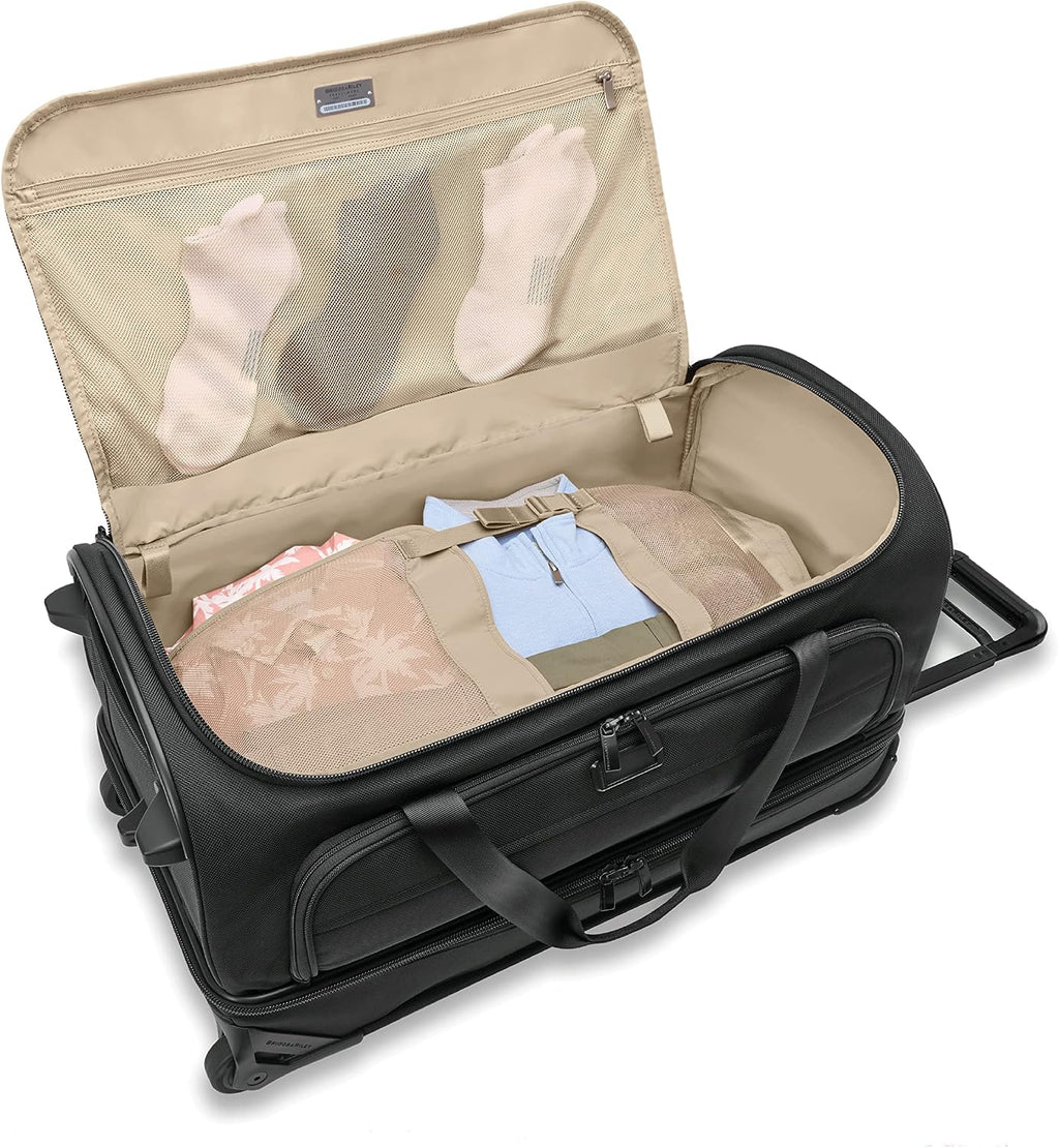 Briggs & Riley Travel Duffel Bag - Weekender & Overnight Luggage for Women & Men, Softside Bag