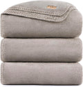 UGG Whitecap King Blanket for Bed, Fleece Cozy Soft Blanket, Luxury Warm Extra Large Throw for Couch, Washable Bedding King Size, Bedding Essentials, 110' x 90', Seal Grey