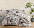 Marimekko - King Duvet Cover Set, Cotton Percale Bedding with Matching Shams, All Season Home Decor (Pieni Letto Multicolor, King)