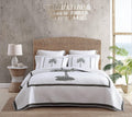 Tommy Bahama - King Quilt, Reversible Cotton Bedding, Breathable Bedding Set for All Seasons (Palm Island Green, King)