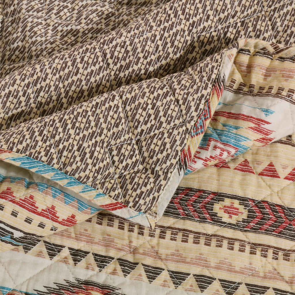 Barefoot Bungalow Phoenix Quilt Set, 2-Piece Twin/XL, Tan (Pack of 2)