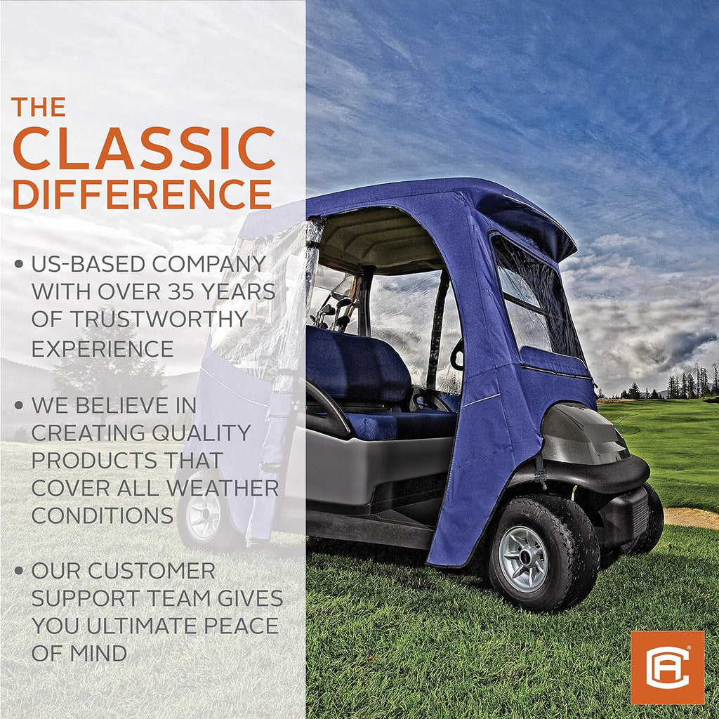 Classic Accessories Fairway Golf Cart Travel Enclosure