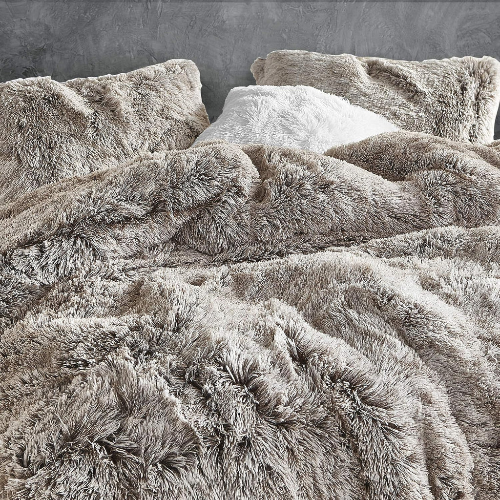 Byourbed are You Kidding - Coma Inducer® Oversized Queen Comforter Set - Frosted Chocolate